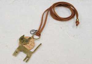 画像2: 猫のネックレス