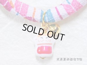 画像2: ちりめん首輪★招き猫（両面）