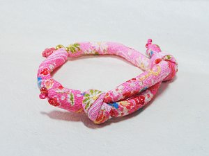 画像2: ちりめん首輪★花