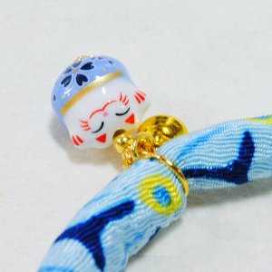 画像5: ちりめん首輪★招き猫