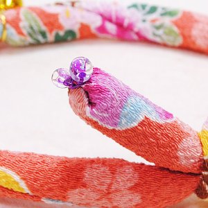 画像3: ちりめん首輪★クラックビーズ