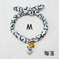 ちりめん首輪★猫玉