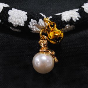 画像3: ちりめん首輪★まったり猫パール