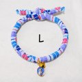 ちりめん首輪★猫チャーム