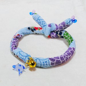 画像3: ちりめん首輪★イルカ