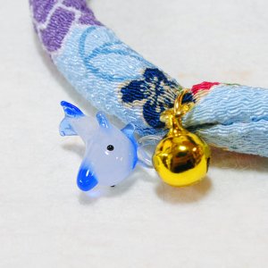 画像5: ちりめん首輪★イルカ