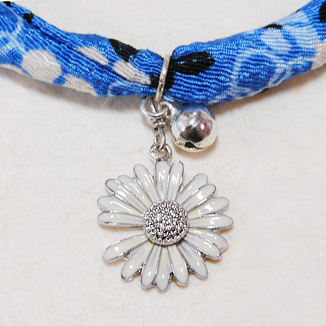 画像2: ちりめん首輪★デイジー